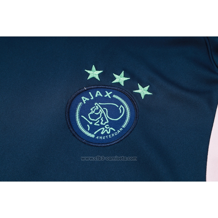 Chandal del Ajax Manga Corta 2023-2024 Azul - Pantalon Corto